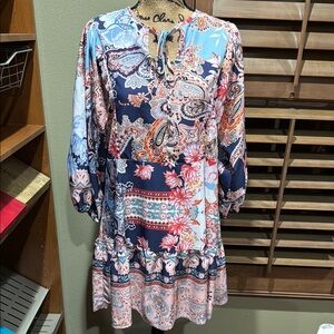 Floral Paisley Women's Dress